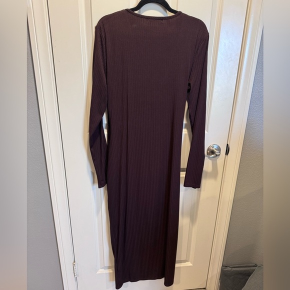 Elegant Brown Dress size XL - Picture 2 of 3